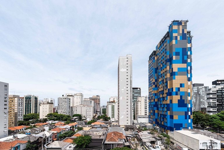 BHaus Jardins VN Melo Alves - Studio Premium com Varanda - 7
