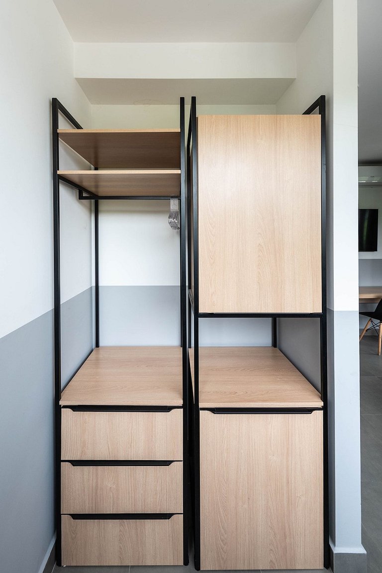 BHaus Jardins VN Melo Alves - Studio Premium com Varanda - 7
