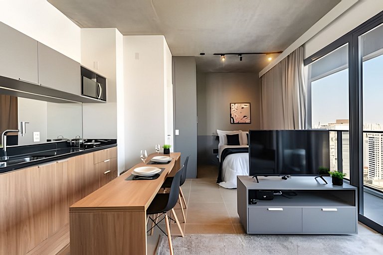 BHaus Faria Lima VN Millennium - Vila Olimpia - Apartamento