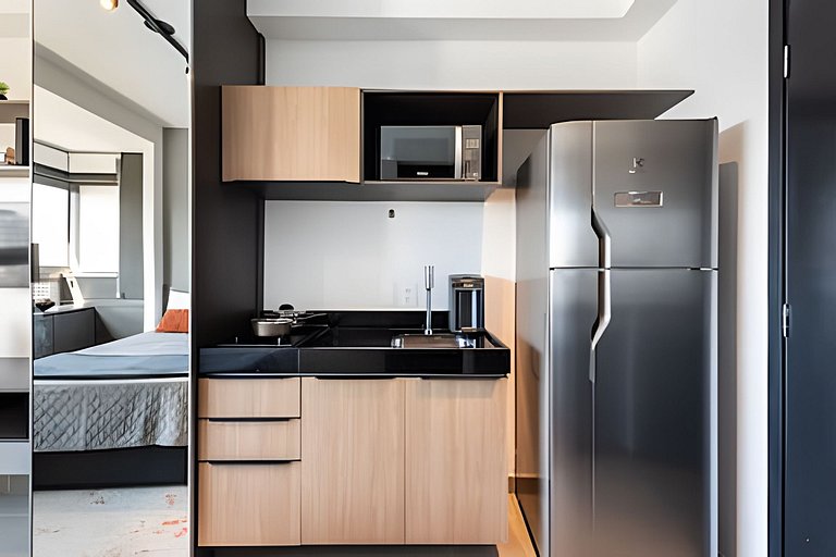 Bhaus VN Oscar Freire - Studio com Vista Jardins 17o andar -
