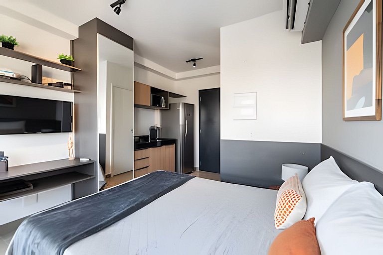 Bhaus VN Oscar Freire - Studio com Vista Jardins 17o andar -
