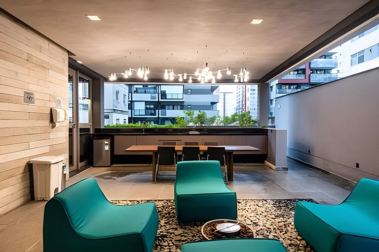 Bhaus VN Oscar Freire - Studio com Vista Jardins 17o andar -