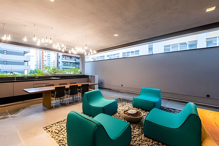 Bhaus VN Oscar Freire - Studio com Vista Jardins 17o andar -