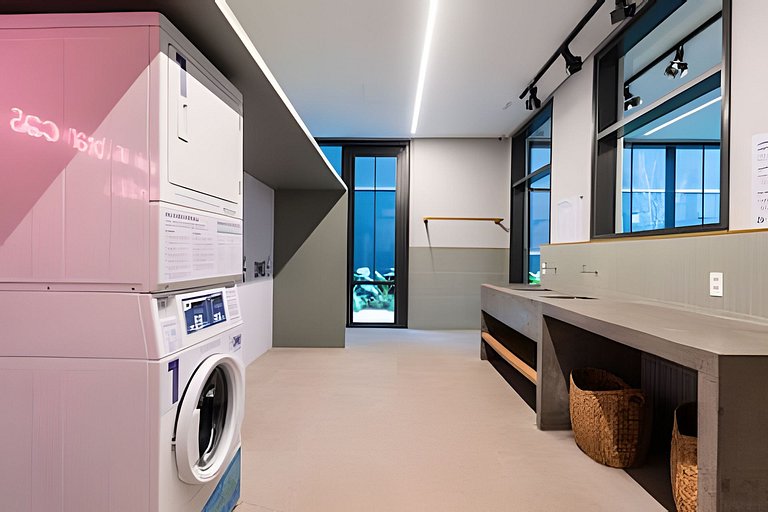 BHaus Setin Nova Republica - Studio 30m2 com Varanda - Cama