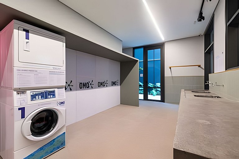 BHaus Setin Nova Republica - Studio 30m2 com Varanda - Cama