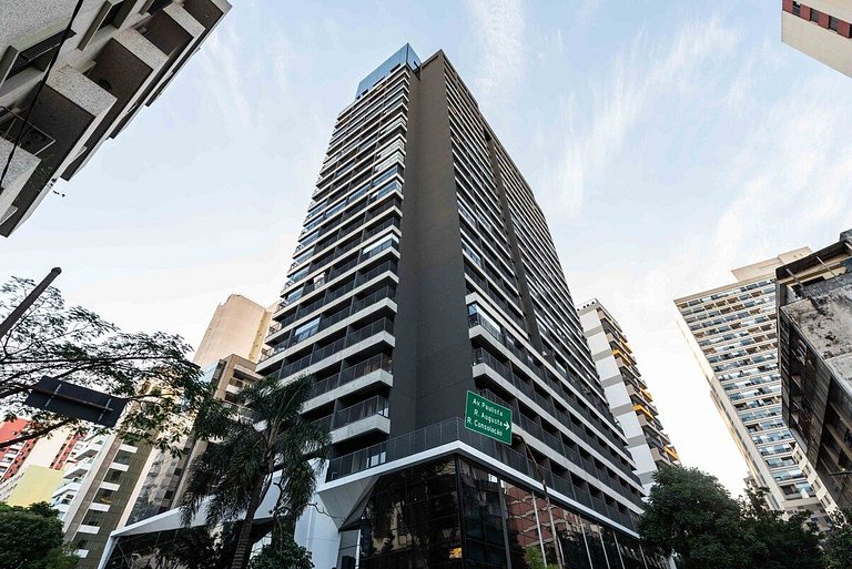 BHaus Bela Vista VN Ueno - Vista Incrível 14o andar - Academ