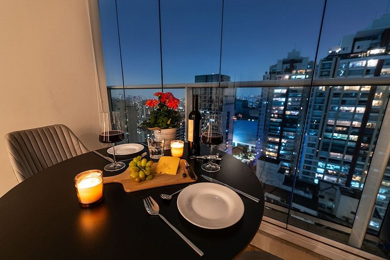 BHaus Bela Cintra Bela Vista - Apartamento Premium 50m2 com