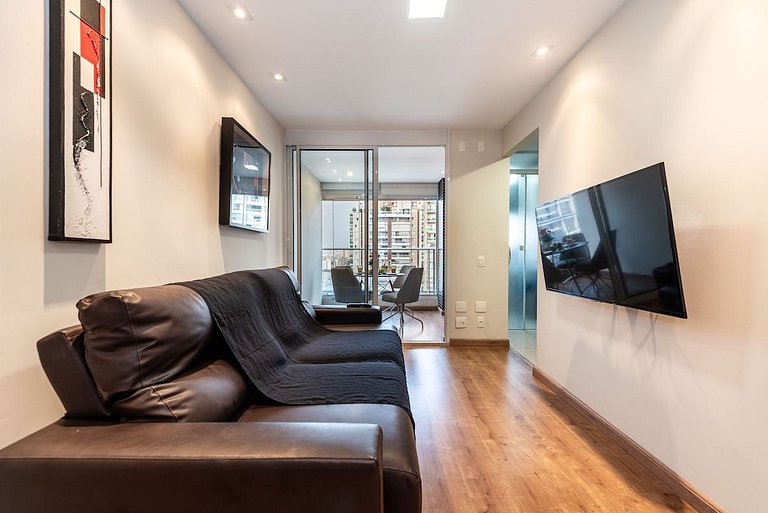 BHaus Bela Cintra Bela Vista - Apartamento Premium 50m2 com