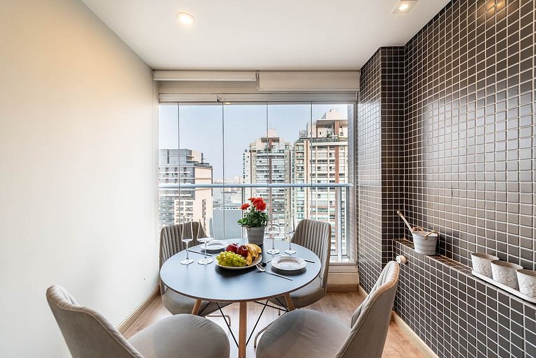 BHaus Bela Cintra Bela Vista - Apartamento Premium 50m2 com