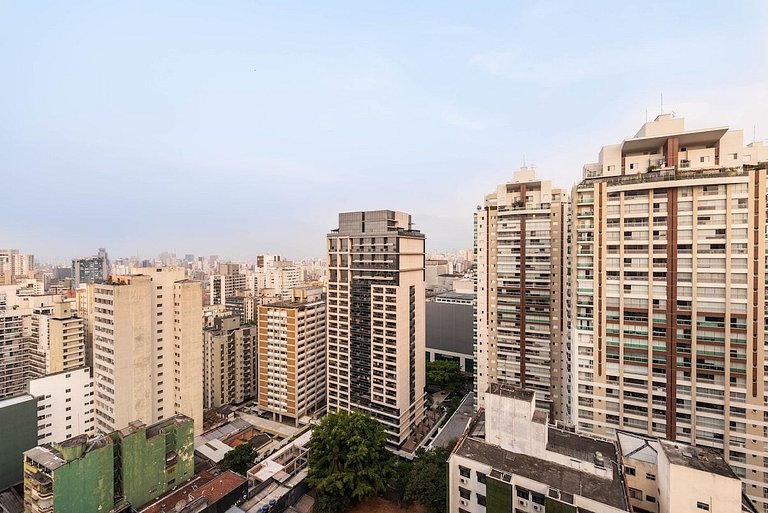 BHaus Bela Cintra Bela Vista - Apartamento Premium 50m2 com