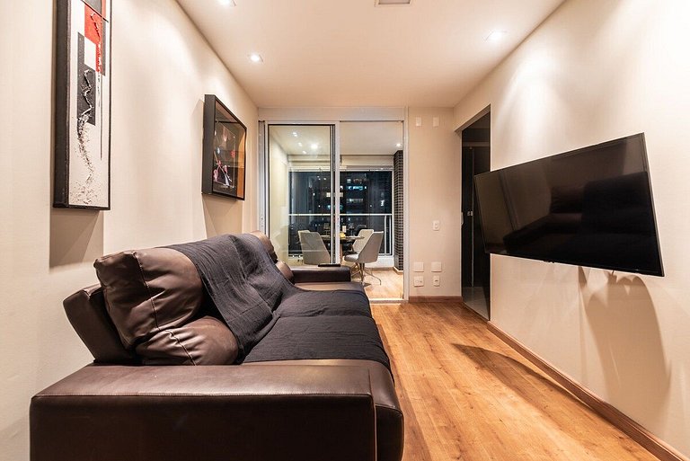 BHaus Bela Cintra Bela Vista - Apartamento Premium 50m2 com
