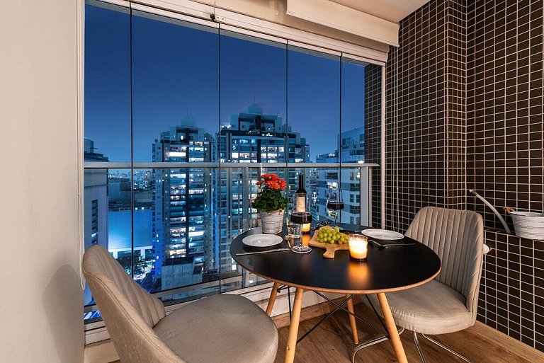 BHaus Bela Cintra Bela Vista - Apartamento Premium 50m2 com