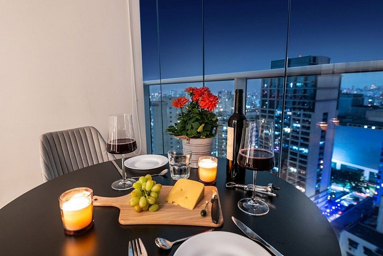BHaus Bela Cintra Bela Vista - Apartamento Premium 50m2 com