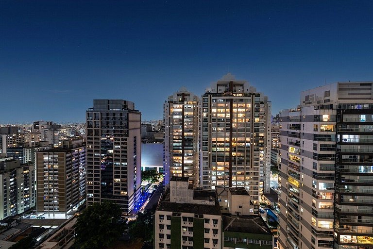 BHaus Bela Cintra Bela Vista - Apartamento Premium 50m2 com