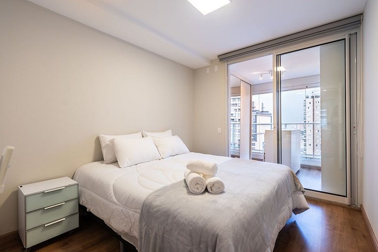BHaus Bela Cintra Bela Vista - Apartamento Premium 50m2 com