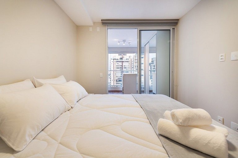 BHaus Bela Cintra Bela Vista - Apartamento Premium 50m2 com