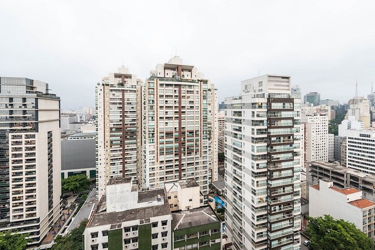BHaus Bela Cintra Bela Vista - Apartamento Premium 50m2 com