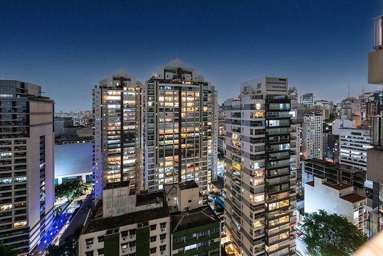 BHaus Bela Cintra Bela Vista - Apartamento Premium 50m2 com