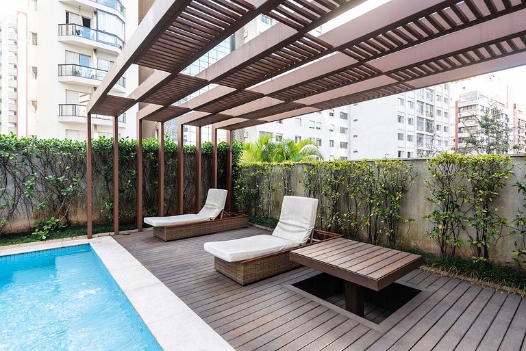 BHaus Bela Cintra Bela Vista - Apartamento Premium 50m2 com