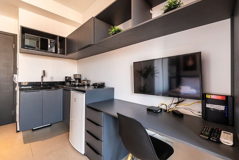 BHaus Allianz Park VN Turiassu | Studio Premium com Varanda