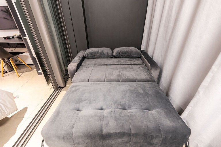 BHaus Allianz Park VN Turiassu | Studio Premium com Varanda
