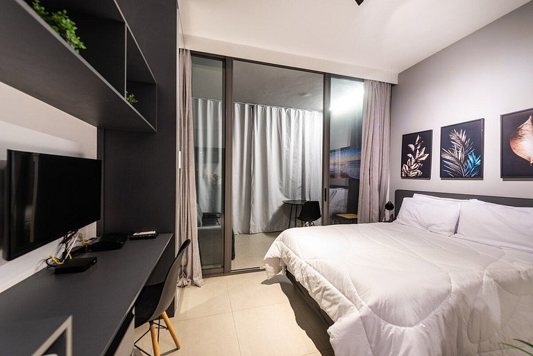 BHaus Allianz Park VN Turiassu | Studio Premium com Varanda