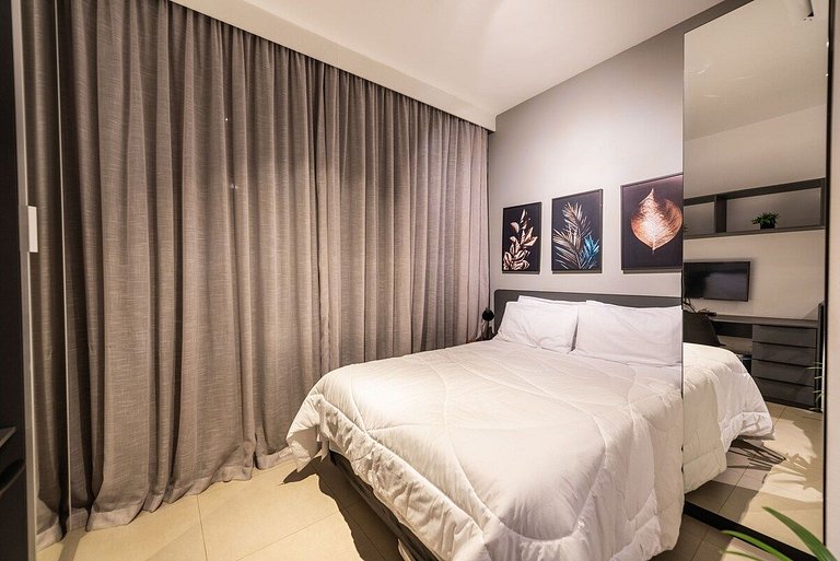 BHaus Allianz Park VN Turiassu | Studio Premium com Varanda