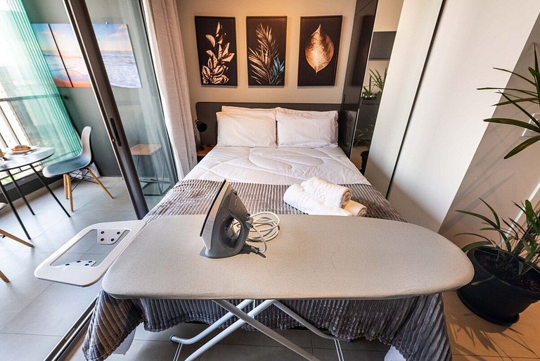 BHaus Allianz Park VN Turiassu | Studio Premium com Varanda