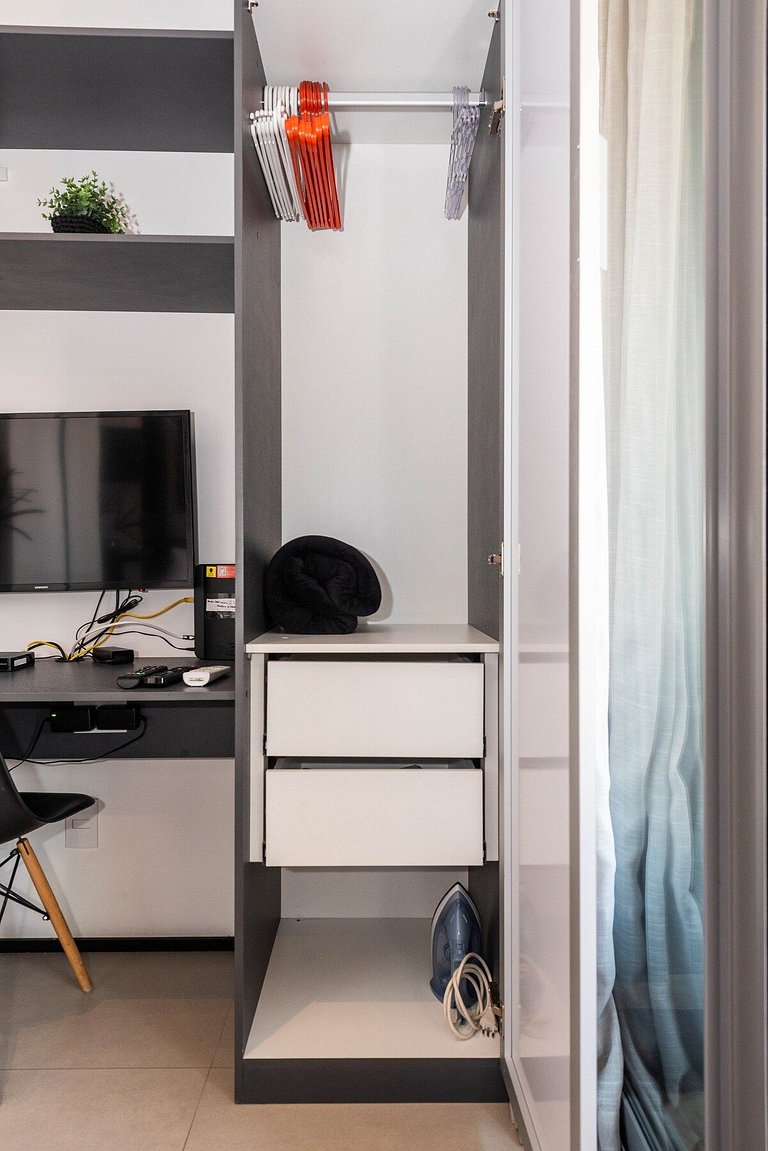 BHaus Allianz Park VN Turiassu | Studio Premium com Varanda