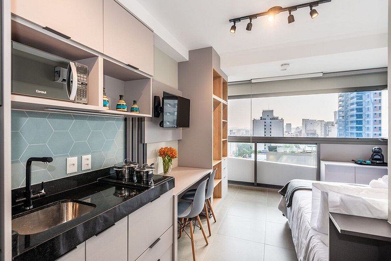 Novo Bhaus VN Oscar Freire | Vista Incrível Jardins | Metrô