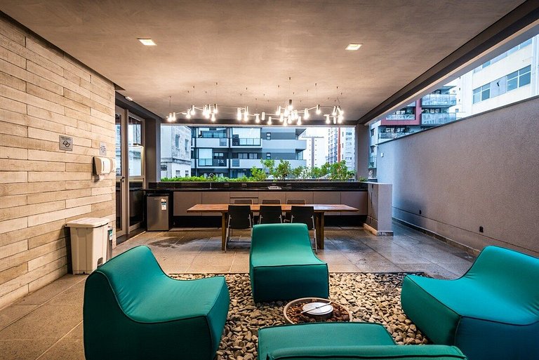 Novo Bhaus VN Oscar Freire | Vista Incrível Jardins | Metrô