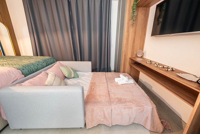 BHaus Allianz Park Arti Perdizes - Studio Deluxe com Varanda
