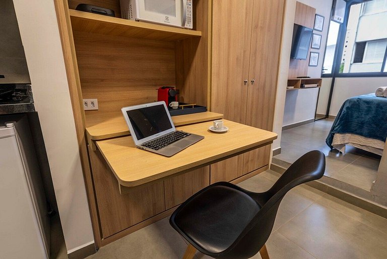 BHaus Jardins Poeta - Apartamento Premium - Próximo à Oscar