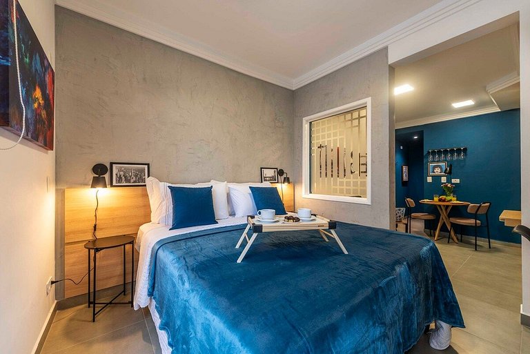 BHaus Jardins Poeta - Apartamento Premium - Próximo à Oscar