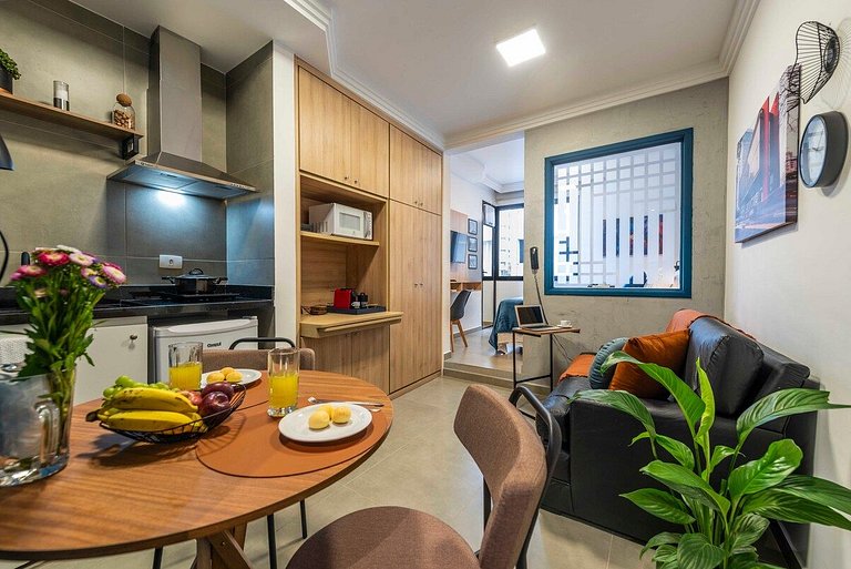 BHaus Jardins Poeta - Apartamento Premium - Próximo à Oscar