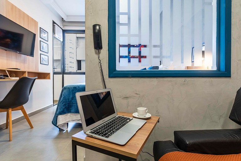 BHaus Jardins Poeta - Apartamento Premium - Próximo à Oscar