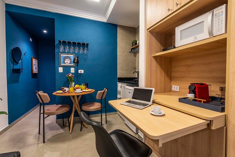 BHaus Jardins Poeta - Apartamento Premium - Próximo à Oscar