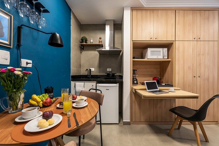 BHaus Jardins Poeta - Apartamento Premium - Próximo à Oscar
