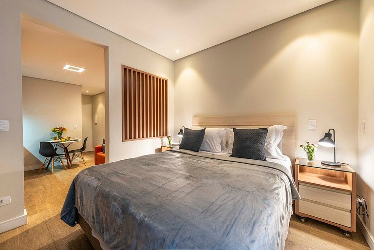 BHaus Jardins Poeta - Apartamento Deluxe - 7o andar - Academ