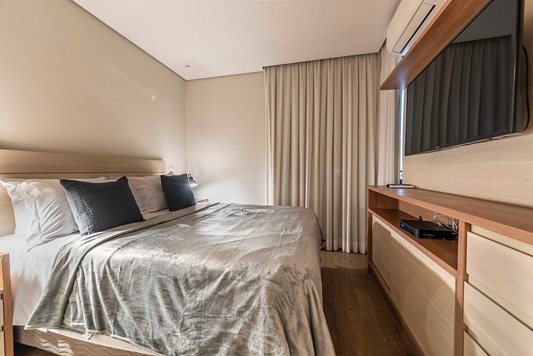 BHaus Jardins Poeta | Apartamento Deluxe 30m2 | 7o andar | A