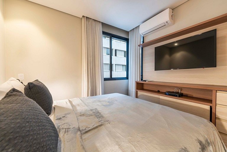BHaus Jardins Poeta - Apartamento Deluxe - 7o andar - Academ