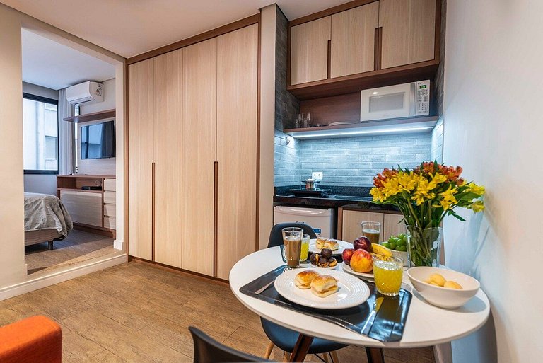 BHaus Jardins Poeta - Apartamento Deluxe - 7o andar - Academ