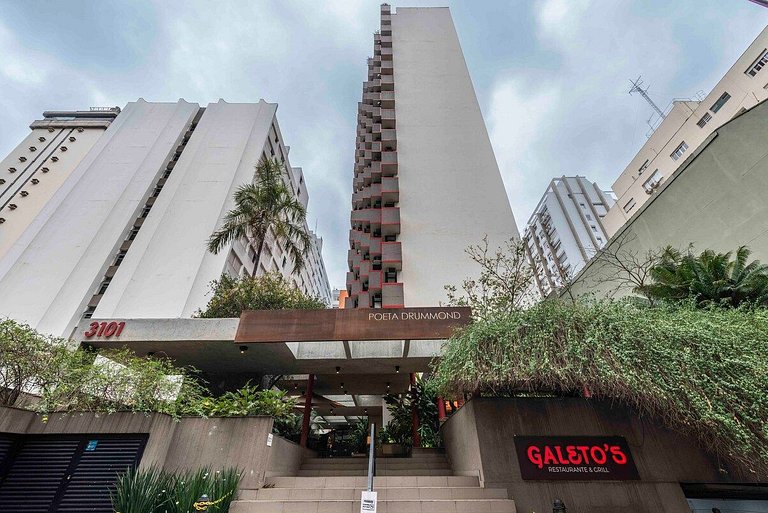 BHaus Jardins Poeta - Apartamento Deluxe - 7o andar - Academ