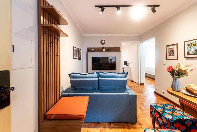 BHaus Family Paraíso - Grand Apartment 2 quartos - Próximo a