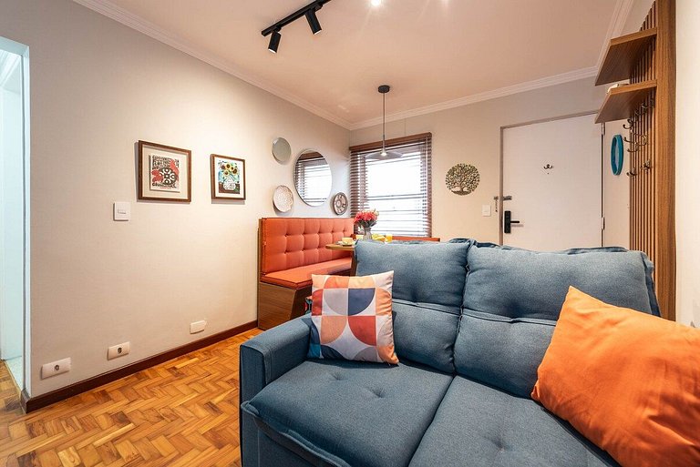BHaus Family Paraíso - Grand Apartment 2 quartos - Próximo a