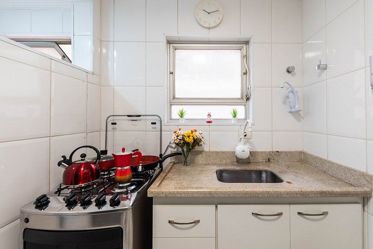 BHaus Family Paraíso - Grand Apartment 2 quartos - Próximo a