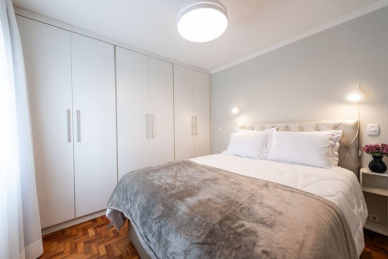 BHaus Family Paraíso - Grand Apartment 2 quartos - Próximo a