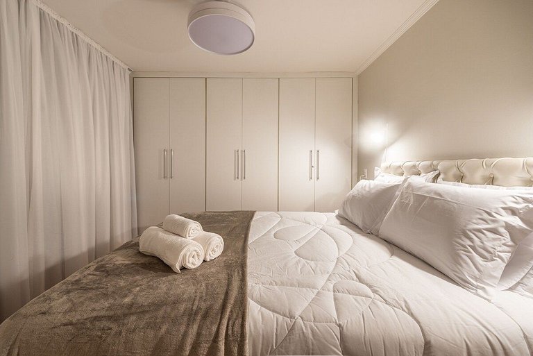 BHaus Family Paraíso - Grand Apartment 2 quartos - Próximo a