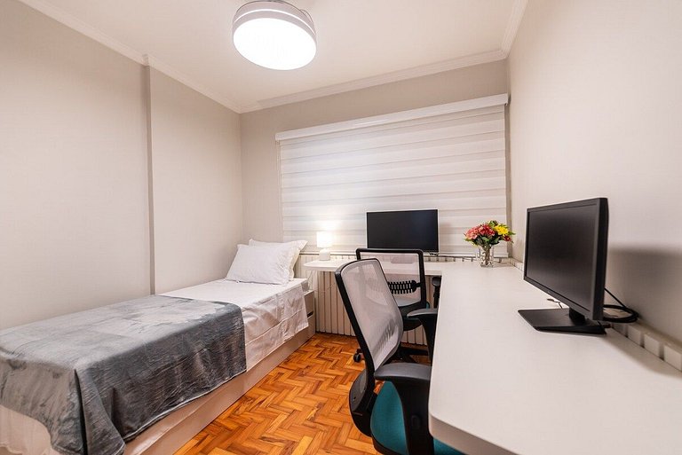BHaus Family Paraíso - Grand Apartment 2 quartos - Próximo a