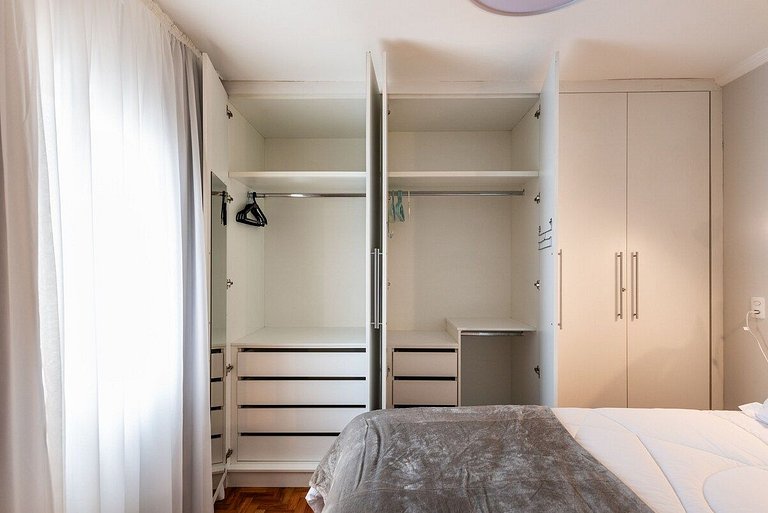BHaus Family Paraíso - Grand Apartment 2 quartos - Próximo a